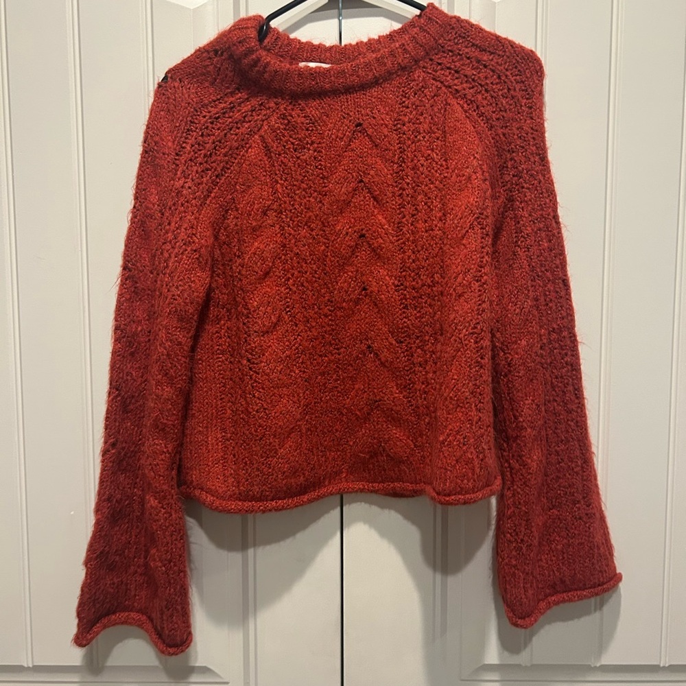 Red sweater